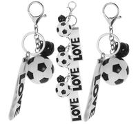 NZVCQVPU Llaveros creativos para fanáticos del deporte, 5 uds., llave para cumpleaños, día de San Valentín y eventos