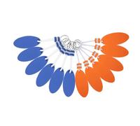 NZVCQVPU Llaveros flotantes de EVA, 12 Uds., llaveros para canotaje, pesca, Rafting, flotadores clave para evitar la pérdida en el agua, accesorios para deportes acuáticos al aire libre