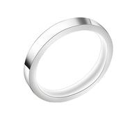 NZVCQVPU Mens Ring Custom Engraving Rings for Mens Stainless Steel,Round Polished 3MM Men Ring Black Simple Rings for Men