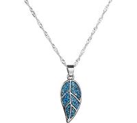 NZVCQVPU Necklace Opel Leaves Female Creative Girlfriends of Collarbone Chain to Send Girlfriend Gifts