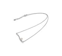 NZVCQVPU Necklace Pearl Necklace S925 Silver Inlaid Freshwater Pearl Chain Brand 6-7mm White Round Ladies Jewelry Pendant