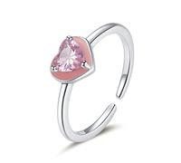 NZVCQVPU Open Adjustable Pink Love Finger For Girl Party Jewelry