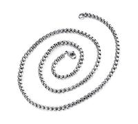 NZVCQVPU Regalos de promesa de acero inoxidable de acero inoxidable, delicada de roca, delicada para novios