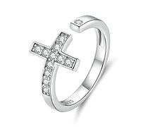 NZVCQVPU Shine Cross Finger For Wedding Band Jewelry