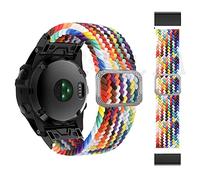 NZVCQVPU Smart Watch Braided Stretch Nylon Band For Fenix 7 7X 6 6X Pro 5 5X Plus 3 3HR D2 Epix 22 26MM Wristband Straps Correa