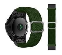 NZVCQVPU Smart Watch Braided Stretch Nylon Band For Fenix 7 7X 6 6X Pro 5 5X Plus 3 3HR D2 Epix 22 26MM Wristband Straps Correa