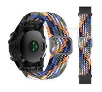 NZVCQVPU Smart Watch Braided Stretch Nylon Band For Fenix 7 7X 6 6X Pro 5 5X Plus 3 3HR D2 Epix 22 26MM Wristband Straps Correa