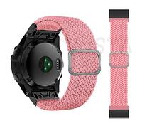 NZVCQVPU Smart Watch Braided Stretch Nylon Band For Fenix 7 7X 6 6X Pro 5 5X Plus 3 3HR D2 Epix 22 26MM Wristband Straps Correa