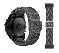 NZVCQVPU Smart Watch Braided Stretch Nylon Band For Fenix 7 7X 6 6X Pro 5 5X Plus 3 3HR D2 Epix 22 26MM Wristband Straps Correa
