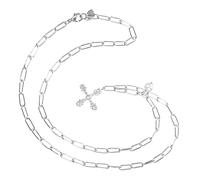 NZVCQVPU Sterling Women Cadena delicada con perla y cuello elegante para cualquier ocasión para cualquier ocasión