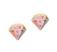 NZVCQVPU Titular de niña Princesa Princesa Gemstone Aleación
