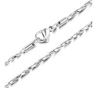 NZVCQVPU Vintage, neclaceses para adolescentes regalos de promesa de acero inoxidable cardano para novios