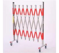 NZVZGKTNTW Barricada De Tráfico Retráctil De Acero Inoxidable con Ruedas, Valla Extensible Ajustable For Garajes Y Escuelas Barreras Flexibles De Control De Multitudes(B,1.2x3m)