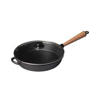 NZVZGKTNTW Sartenes Wok Antiadherente Freír En Seco Saludable Perfecta, Cocina De Inducción Universal, Sartén Antiadherente Wok Colección Mármol, Con Tapa(With Lid,26cm)