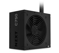NZXT C750 Bronze - Fuente Alimentación ATX 750W, 80+ Bronze - Negro | Fuente de alimentación 750W 80 PLUS Bronze para gaming diario fiable. Ventilador silencioso, protecciones, garantía 5 años.