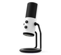 NZXT Capsule, Ap-WUMIC-W1, Micrófono de transmisión USB, Audio de Calidad, Patrón Polar cardioide unidireccional, Captura de Voz de Alta resolución, Blanco