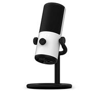 NZXT Capsule Mini USB Micrófono - AP-WMMIC-W1 - Alta resolución - Patrón polar cardioide - Ideal para streaming, creación de contenido y emisión de pódcast - Filtro antipop incorporado - Blanco