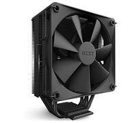 NZXT Enfriador de aire de CPU T120 - RC-TR120-B1 - Enfriador líquido de CPU - Tubos de cobre conductivos - Rodamientos dinámicos fluidos - Compatibilidad AMD e Intel - Negro