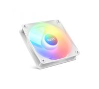 NZXT F120 RGB Core - RF-C12SF-W1 - Ventilador RGB de 120 mm montado en hub - 8 ledes controlables individualmente - Presión estática alta y flujo de aire - Funcionamiento silencioso - Blanco