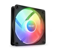 NZXT F120 RGB Core - RF-C12SF-B1 - Ventilador RGB de 120 mm montado en hub - 8 ledes controlables individualmente - Presión estática alta y flujo de aire - Funcionamiento silencioso - Negro