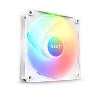 NZXT Ventilador F120 RGB Core RF-C12SF-W1 – 120 mm, 8 LEDs RGB, alta presión, silencioso, Blanco
