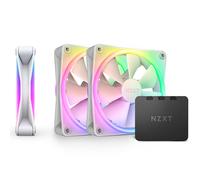 NZXT F120 RGB Duo 120mm Triple Pack Blanco + Controlador RGB