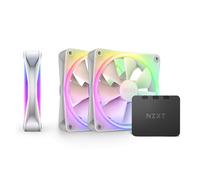 NZXT F120 RGB DUO Triple Pack Ventilador 12 cm Blanco 3 piezas