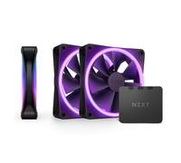 NZXT F120 RGB DUO Triple Pack Ventilador 12 cm Negro 3 piezas