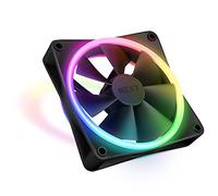 NZXT F120 RGB Duo - Ventilador RGB de doble cara de 120 mm - 20 LED direccionables individualmente - Flujo de aire equilibrado y presión estática - Rodamiento dinámico fluido - Control PWM - Esquinas
