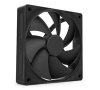 NZXT F120P | Ventilador de presión estática para Caja de PC de 120 mm | Ideal para radiadores y disipadores | Alta presión estática | Entrada Trasera biselada | Bajo Ruido | Control PWM | Negro