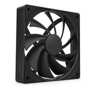 NZXT F120Q | Ventilador de Flujo de Aire silencioso de 120 mm para Caja de PC | Entrada o Salida de Aire | Marco Biselado para Aire Concentrado | Rodamientos dinámicos fluidos | Control PWM | Negro