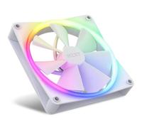 NZXT F140 RGB Twin Pack - 2x Ventiladores RGB PWM 140mm + Hub - Blanco