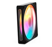 NZXT F140 RGB - Ventilador PC RGB PWM 140mm, 8 LEDs - Negro