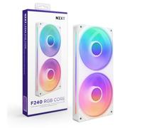 NZXT F240 RGB Core - Ventilador RGB Marco Único 240mm - Blanco