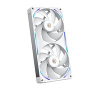 NZXT F280X RGB Single-Frame Doble ventilador 14cm Blanco