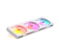 NZXT F360 RGB - Ventilador RGB PWM Marco Único 360mm - Blanco