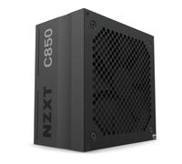NZXT Fuente de alimentación C850 - PA-8G1BB-UK - Fuente de alimentación de 850 vatios - Certificación 80+ Gold - Totalmente Modular - Cables con Funda - Fuente de alimentación ATX Gaming