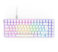 NZXT Función 2 MiniTKL | Teclado óptico compacto | RGB iluminado | Sondeo de 8K | Interruptores lineales | Actuación ajustable | Intercambiable en caliente