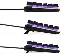 NZXT Function Mini TKL - KB-175DE-WR - Teclado mecánico para Juegos - Conmutadores Intercambiables en Caliente compatibles con MX - Cubierta de Aluminio - Iluminación RGB con macros y perfiles