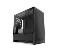 NZXT H3 Flow - Caja PC Micro-ATX - Flujo de Aire optimizado - 1 Ventilador 120mm Trasero - GPU tamaño Completo - Radiador 280mm Frontal, 240mm Superior - Placa Base con conexión Trasera - Negro