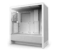 NZXT H5 Flow - Caja PC Semitorre ATX Compacta - Blanco