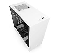 NZXT H510 Elite - Caja PC Gaming Semitorre Premium ATX - Doble Panel de Cristal Templado - Panel Frontal E/S Puerto USB de Tipo C - Montaje Vertical de la GPU - Iluminación RGB integrada - Negro