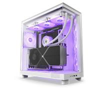 Torre ATX NZXT H6 Flow RGB Blanca Cristal Templado