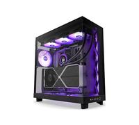 NZXT H6 Flow RGB Mid Tower Cristal Templado USB-C Negra