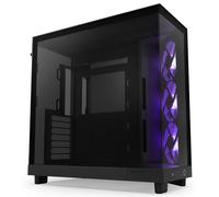 NZXT H6 Flow RGB Mid Tower Cristal Templado USB-C Negra