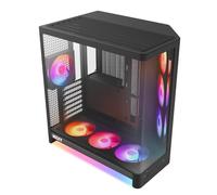 NZXT H6 RGB+ - Caja PC ATX Compacta Doble Cámara - Negro