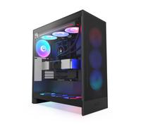 Torre ATX NZXT H7 Flow RGB (2024) All Bllack Vidro Temperado