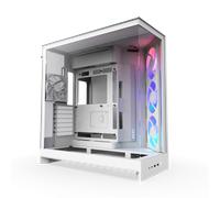 Caja NZXT H9 Flow RGB Blanco 3x140mm RGB