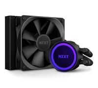 NZXT Kraken 120 - RL-KR120-B1 - Enfriador líquido de CPU AIO RGB - Silencioso y eficaz - Funcionamiento silencioso - LED RGB de anillo - Ventiladores de radiador Aer P de 120 mm (incluidos), color