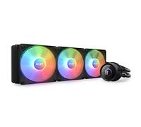 NZXT Kraken 360 - AIO Refrigeracion liquida PC para procesador de 360 mm Disipador de calor CPU caja PC - Pantalla LCD Cuadrada de 1,54” - 3 Ventiladores Core F120 RGB - Color Negro - RL-KR360-B1